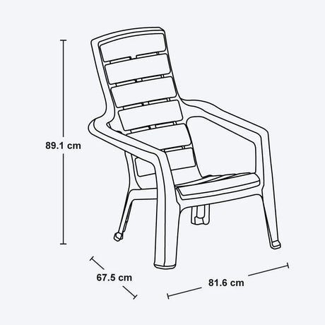 Combo Piscina Rimax Moca 57.5x29cm con Dos Camas Asoleadoras Dos Sillas Playeras y Una Mesa de Centro Recatangular - SILLAS DE EXTERIOR | Bylmo