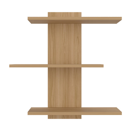 Repisa para Baños Flotante Borboleta Fresno Europeo 57.2x59.9cm con Tres Entrepaños - OTROS MUEBLES PARA BANHO | Bylmo