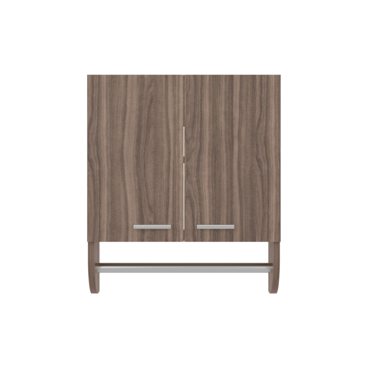 Gabinete de Baño Avellana 45x50cm Rectangular con Dos Puertas con Un Entrepaño - GABINETES DE BANHO | Bylmo