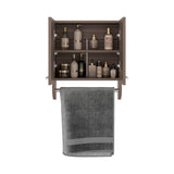 Gabinete de Baño Avellana 45x50cm Rectangular con Dos Puertas con Un Entrepaño - GABINETES DE BANHO | Bylmo