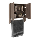 Gabinete de Baño Avellana 45x50cm Rectangular con Dos Puertas con Un Entrepaño - GABINETES DE BANHO | Bylmo