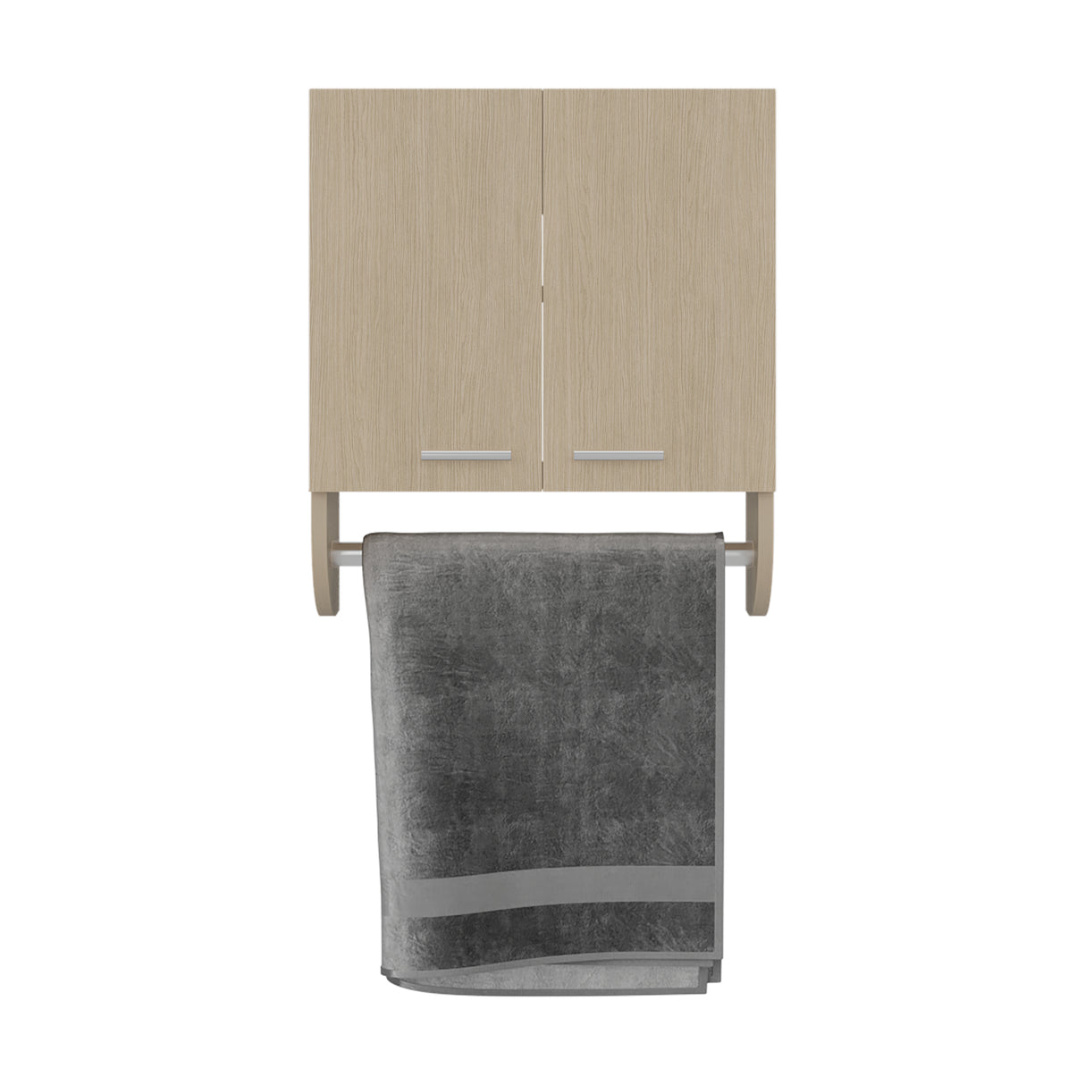 Gabinete de Baño Cartagena 45x50cm Rectangular con Dos Puertas con Un Entrepaño - GABINETES DE BANHO | Bylmo