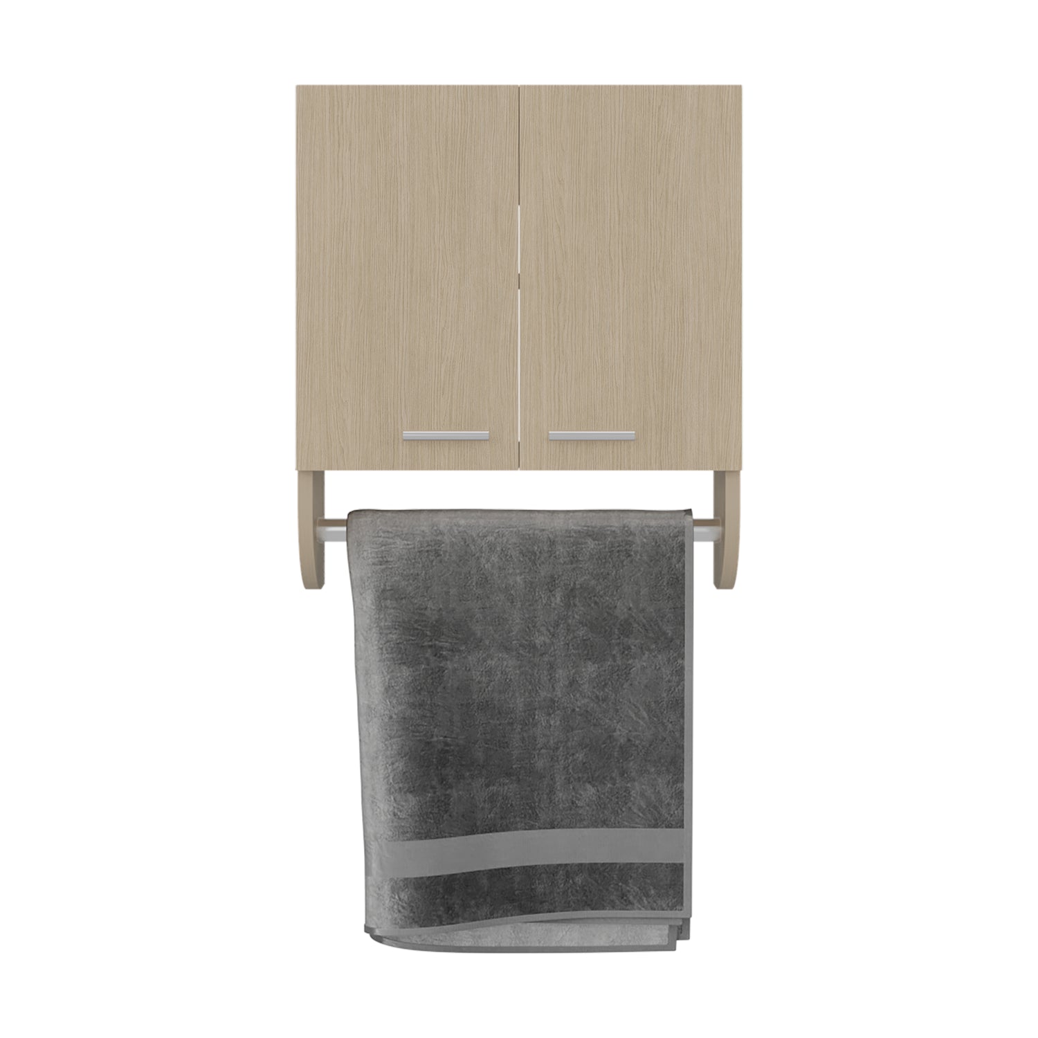 Gabinete de Baño Cartagena 45x50cm Rectangular con Dos Puertas con Un Entrepaño - GABINETES DE BANHO | Bylmo