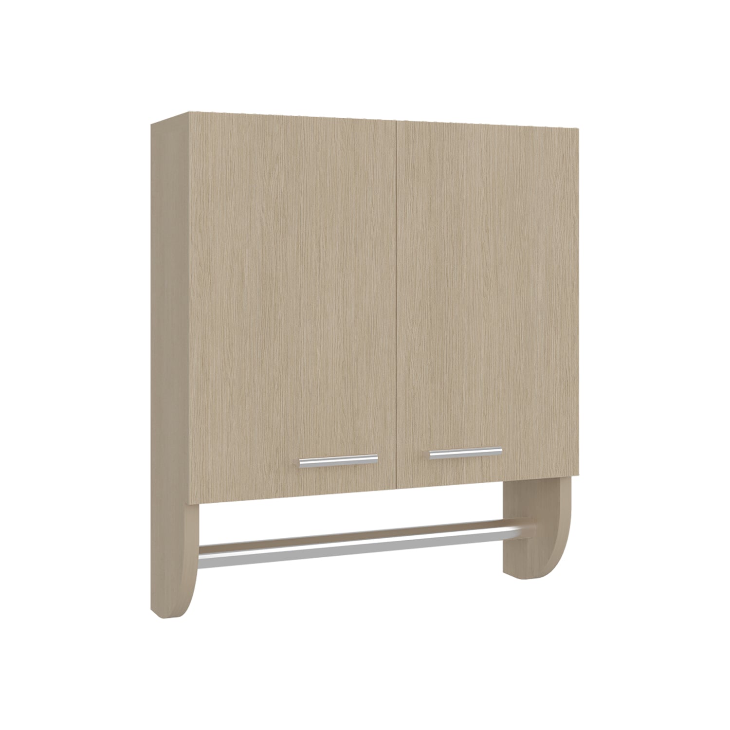 Gabinete de Baño Cartagena 45x50cm Rectangular con Dos Puertas con Un Entrepaño - GABINETES DE BANHO | Bylmo