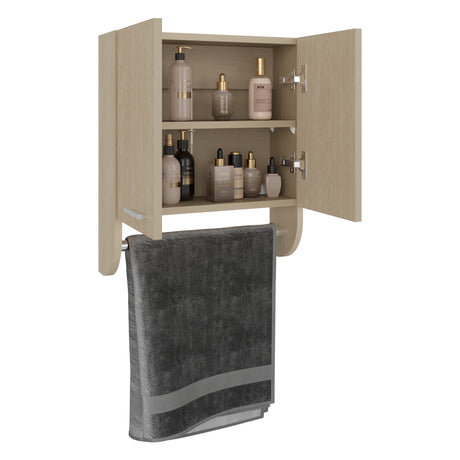 Gabinete de Baño Cartagena 45x50cm Rectangular con Dos Puertas con Un Entrepaño - GABINETES DE BANHO | Bylmo