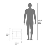 Gabinete de Baño Cartagena 45x50cm Rectangular con Dos Puertas con Un Entrepaño - GABINETES DE BANHO | Bylmo