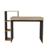 Escritorio Britt Fresno Europeo y Blanco 110x90cm sin Cajones - ESCRITORIOS | Bylmo