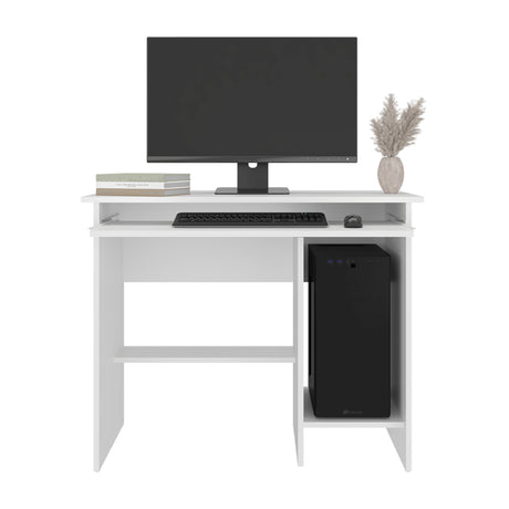 Escritorio Hartland Blanco 90x73.6cm sin Cajones - ESCRITORIOS | Bylmo