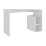 Escritorio Solid Blanco 120x75.6cm sin Cajones y con Organizador de Libros - ESCRITORIOS | Bylmo