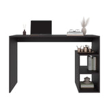 Escritorio Solid Wengue 120x75.6cm sin Cajones y con Organizador de Libros - ESCRITORIOS | Bylmo