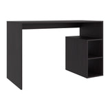 Escritorio Solid Wengue 120x75.6cm sin Cajones y con Organizador de Libros - ESCRITORIOS | Bylmo