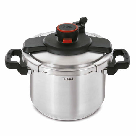 Olla a Presión Tefal Clipso Plateado 37x23cm de 6 Litros con Tapa - OLLAS Y SARTENES | Bylmo
