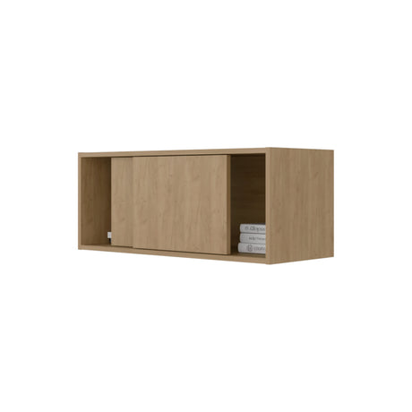 Gabinete de Oficina Office Fresno 81x33cm Rectangular Flotante - BIBLIOTECAS Y ESTANTERIAS | Bylmo
