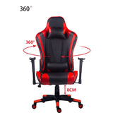 Silla Gamer Valorant Negro y Rojo 52x133cm Reclinable con Soporte Lumbar y Apoya Cabezas - SILLAS DE OFICINA | Bylmo