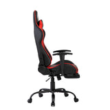 Silla Gamer Cupra Negro y Rojo 54x137cm Reclinable con Soporte Lumbar y Apoya Cabezas - SILLAS DE OFICINA | Bylmo
