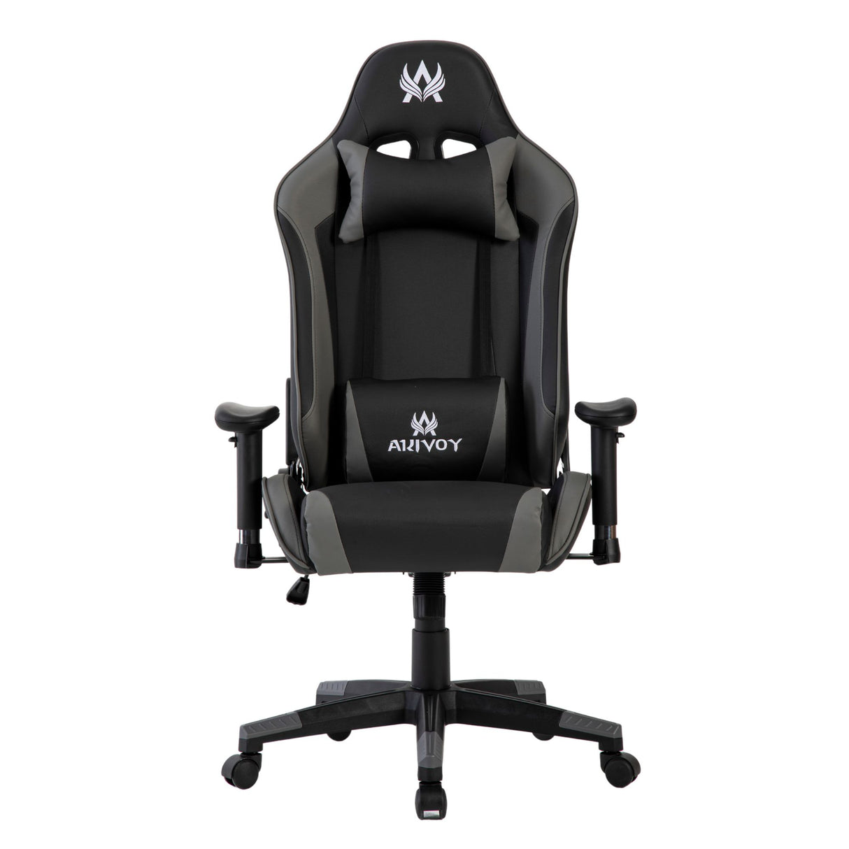 Silla Gamer Cupra Negro y Gris 54x137cm Reclinable con Soporte Lumbar y Apoya Cabezas - SILLAS DE OFICINA | Bylmo