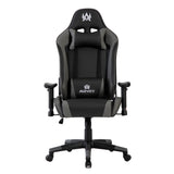 Silla Gamer Cupra Negro y Gris 54x137cm Reclinable con Soporte Lumbar y Apoya Cabezas - SILLAS DE OFICINA | Bylmo