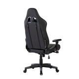 Silla Gamer Cupra Negro y Gris 54x137cm Reclinable con Soporte Lumbar y Apoya Cabezas - SILLAS DE OFICINA | Bylmo