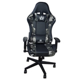 Silla Gamer Black Cops Negro 51x132cm Reclinable con Soporte Lumbar y Apoya Cabezas - SILLAS DE OFICINA | Bylmo