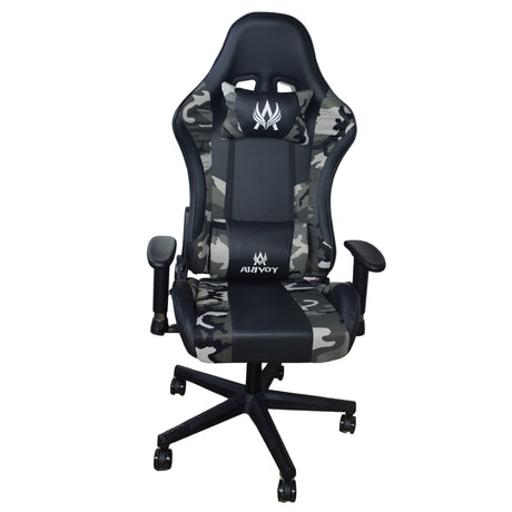 Silla Gamer Black Cops Negro 51x132cm Reclinable con Soporte Lumbar y Apoya Cabezas - SILLAS DE OFICINA | Bylmo