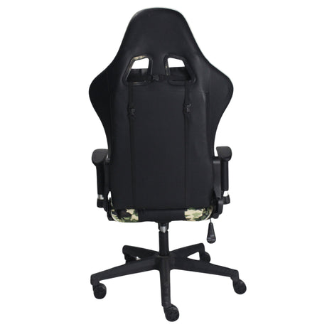 Silla Gamer Warzone Negro 54x137cm Reclinable con Soporte Lumbar y Apoya Cabezas - SILLAS DE OFICINA | Bylmo