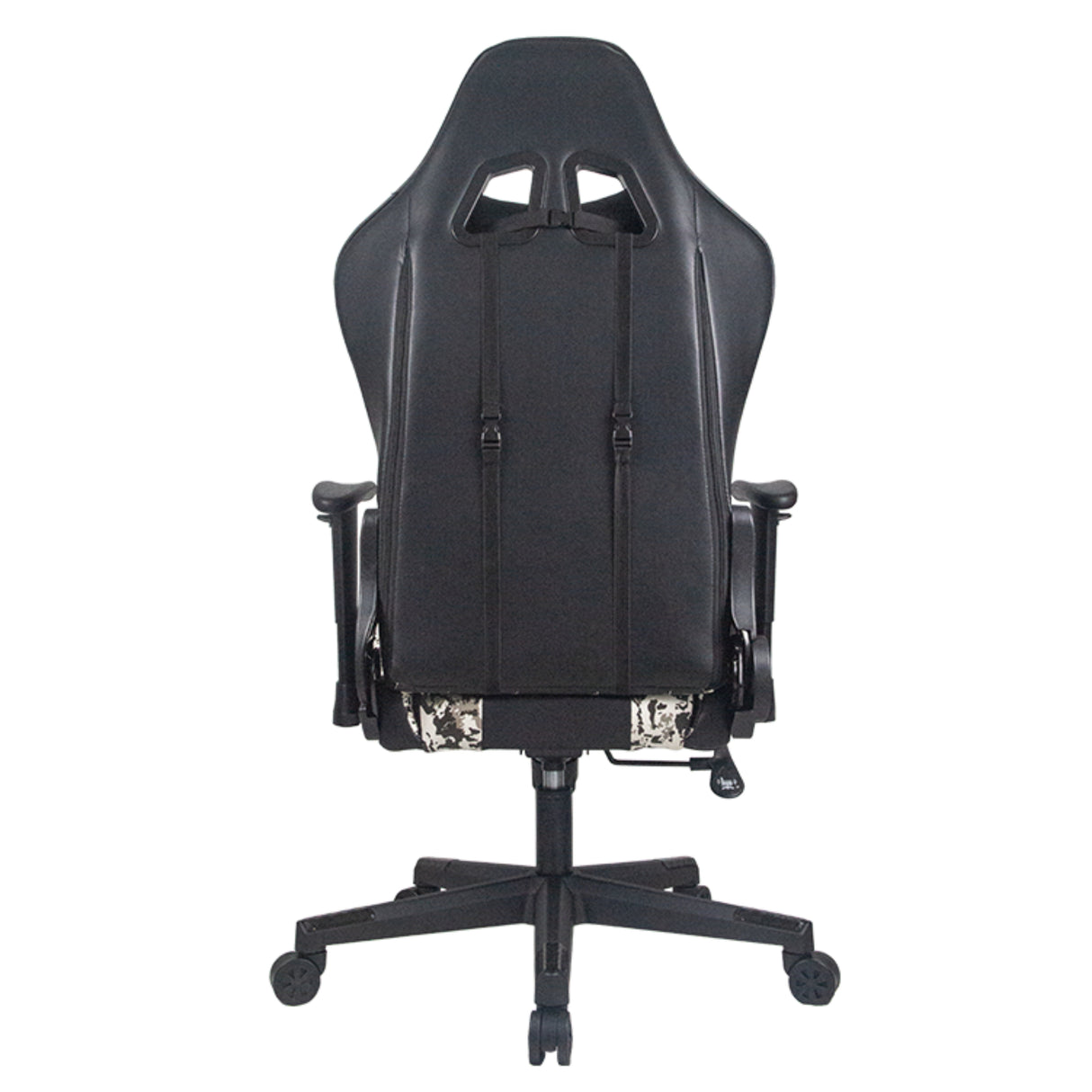 Silla Gamer Creed Negro 51x132cm Reclinable con Soporte Lumbar y Apoya Cabezas - SILLAS DE OFICINA | Bylmo