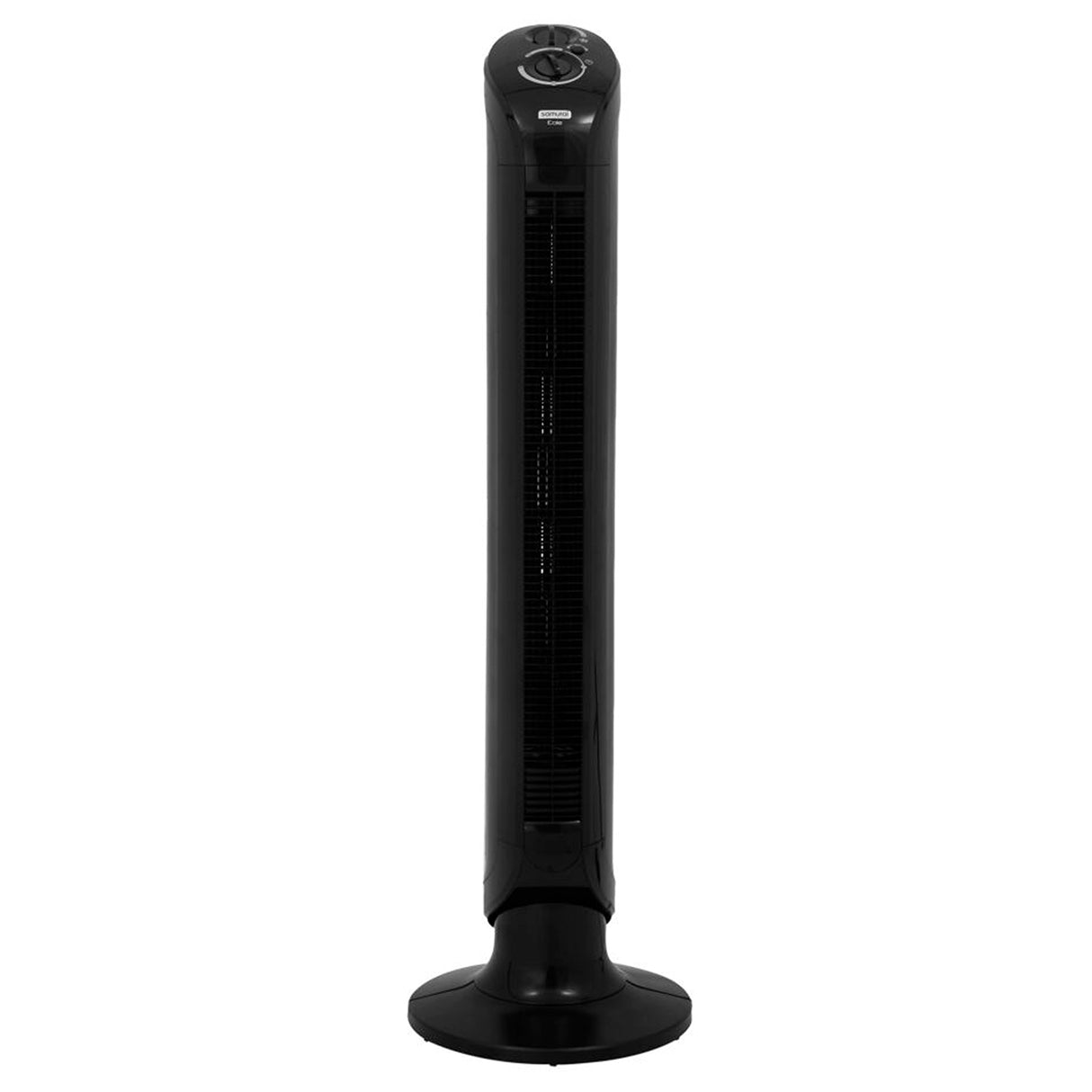 Ventilador de Torre Samurai Eole Negro 28x101cm de Tres Velocidades y con Temporizador - VENTILADORES | Bylmo