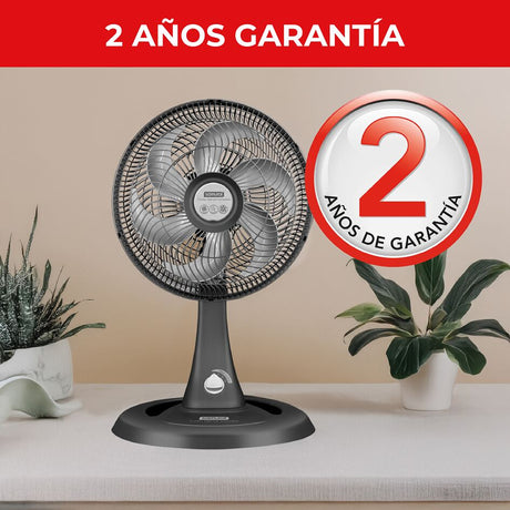 Ventilador 2 en 1 Samurai Turbo Silence Negro 40x122cm de Tres Velocidades - VENTILADORES | Bylmo