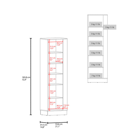 Mueble de Aseo Lilo Wengue 53.6x183.7cm con Una Puerta - MUEBLES DE ASEO Y ROPAS | Bylmo
