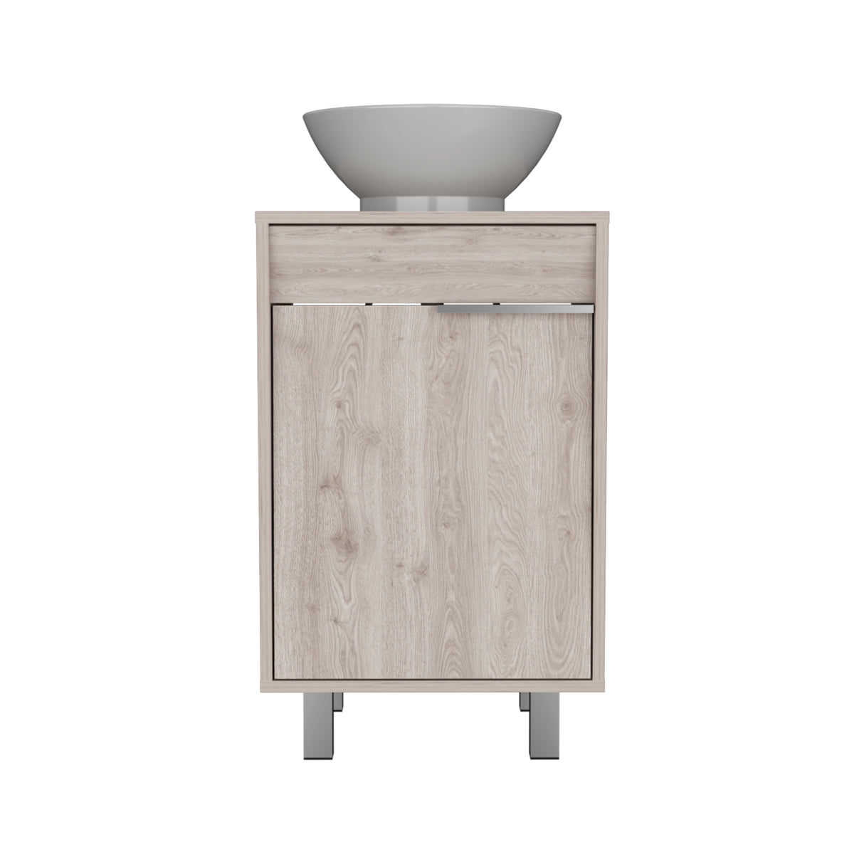 Mueble para Lavamanos Carter Bardolino 45.2x86.4cm Individual con Lavamanos de Sobreponer y con Patas - MUEBLES PARA LAVAMANOS | Bylmo