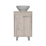 Mueble para Lavamanos Carter Bardolino 45.2x86.4cm Individual con Lavamanos de Sobreponer y con Patas - MUEBLES PARA LAVAMANOS | Bylmo