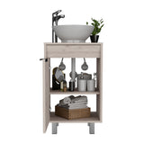 Mueble para Lavamanos Carter Bardolino 45.2x86.4cm Individual con Lavamanos de Sobreponer y con Patas - MUEBLES PARA LAVAMANOS | Bylmo