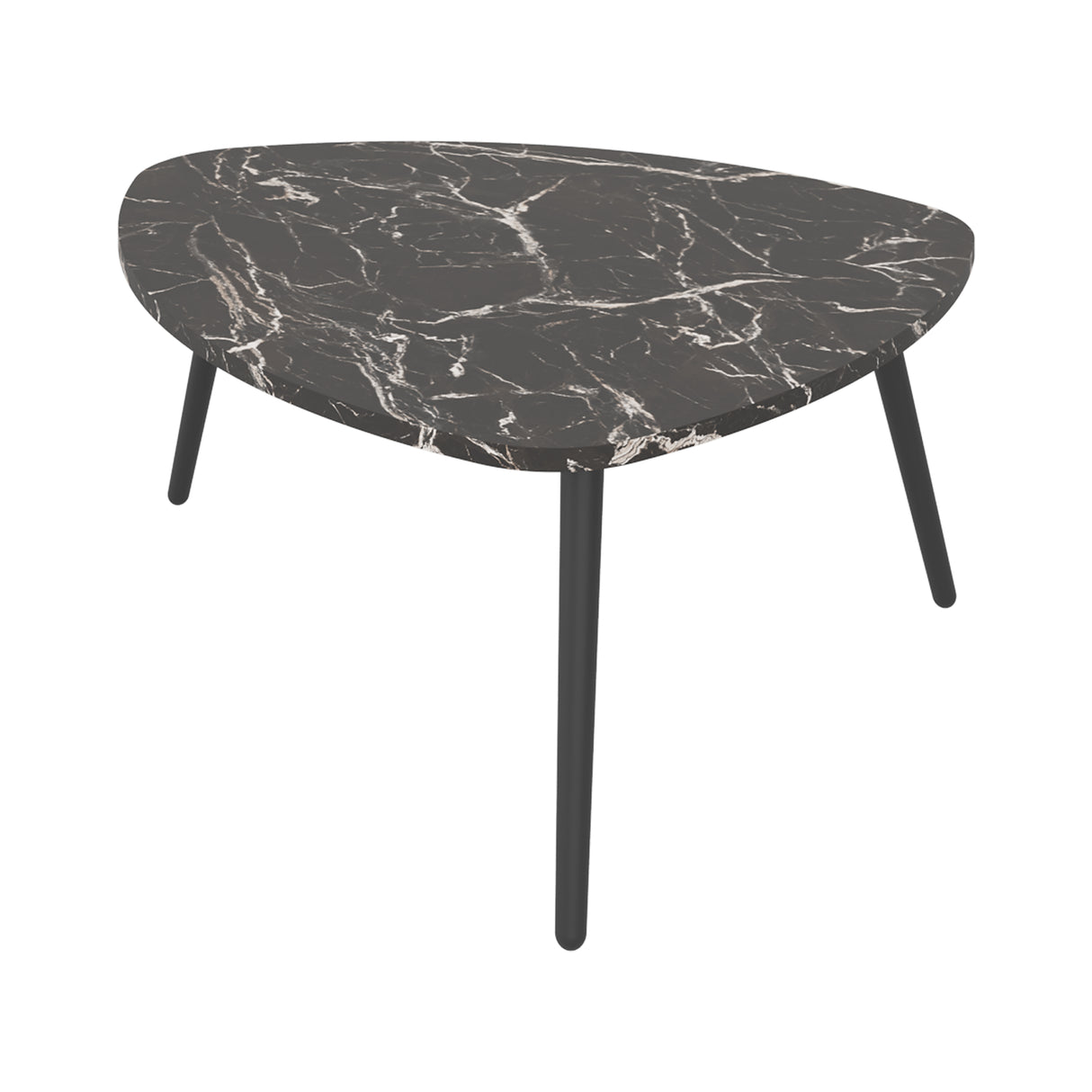 Mesa de Centro Narvik Mamba 74x31.5cm Ovalado con Patas - MESAS DE CENTRO | Bylmo