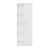 Alacena Felch Blanco 60x160cm y con Una Puerta - ALACENAS Y MUEBLES MICROONDAS | Bylmo