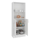 Alacena Juls Blanco 60x160cm y con Dos Puertas - ALACENAS Y MUEBLES MICROONDAS | Bylmo