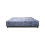 Sofá Cama Seiler Blanco Nieve 180x94cm Reclinable de Tela Amigable con Mascotas de Tres Puestos con Apoya Brazos - SOFAS Y POLTRONAS | Bylmo