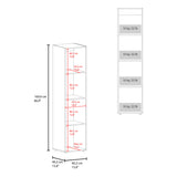 Closet Home dreams Blanco 40x170cm con Una Puerta y con Espejo - CLOSETS | Bylmo