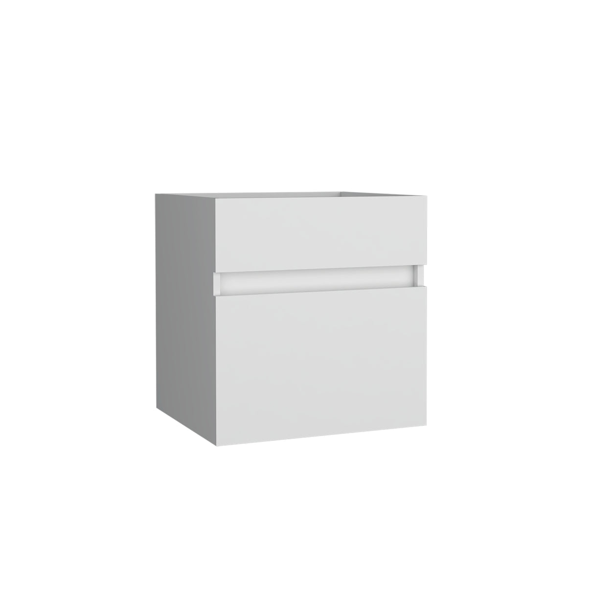 Mueble para Lavamanos Aydin Blanco 50.1x52cm Flotante Individual sin Lavamanos y con Un Cajón - MUEBLES PARA LAVAMANOS | Bylmo