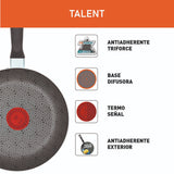 Batería de Cocina Imusa Talent Plateado 27.6x30.8cm de 17 Piezas Antiadherente - OLLAS Y SARTENES | Bylmo