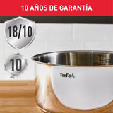 Batería de Cocina Tefal Duetto Plus Plateado 54x19cm de 7 Piezas - OLLAS Y SARTENES | Bylmo