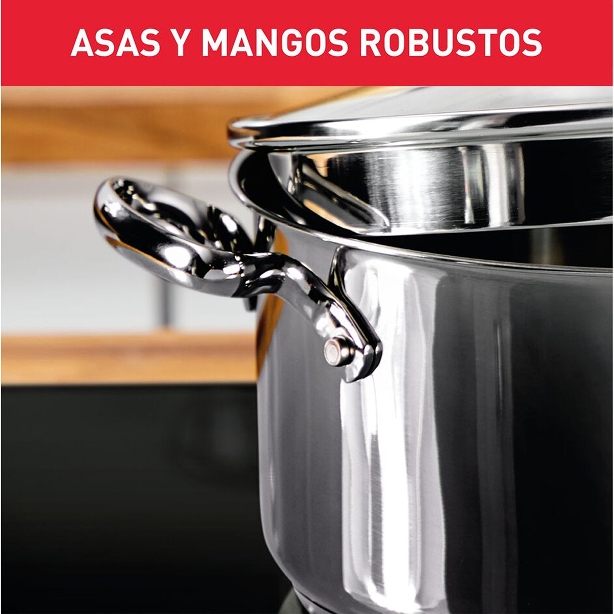 Batería de Cocina Tefal Duetto Plus Plateado 54x19cm de 7 Piezas - OLLAS Y SARTENES | Bylmo