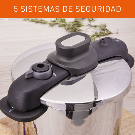 Olla a Presión Imusa Talent Plateado 36x28cm de 7 Litros y Acero Inoxidable - OLLAS Y SARTENES | Bylmo