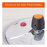 Olla a Presión Imusa SecuryPlus Plateado 23x25.5cm de 7 Litros y Acero Inoxidable - OLLAS Y SARTENES | Bylmo