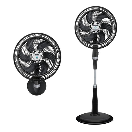 Ventilador de Piso Samurai Ultra Silence Negro 50x135.4cm de 4 Velocidades y con Oscilación - VENTILADORES | Bylmo
