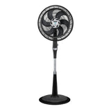 Ventilador de Piso Samurai Ultra Silence Negro 50x135.4cm de 4 Velocidades y con Oscilación - VENTILADORES | Bylmo