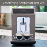Cafetera Espressería Krups Evidence Gris Oscuro 31x33.6cm con Pantalla Digital - CAFETERAS ELECTRICAS | Bylmo