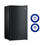 Mini Bar Kalley Gris Oscuro 45x86cm de 93 Litros con Congelador Frost - NEVERAS | Bylmo