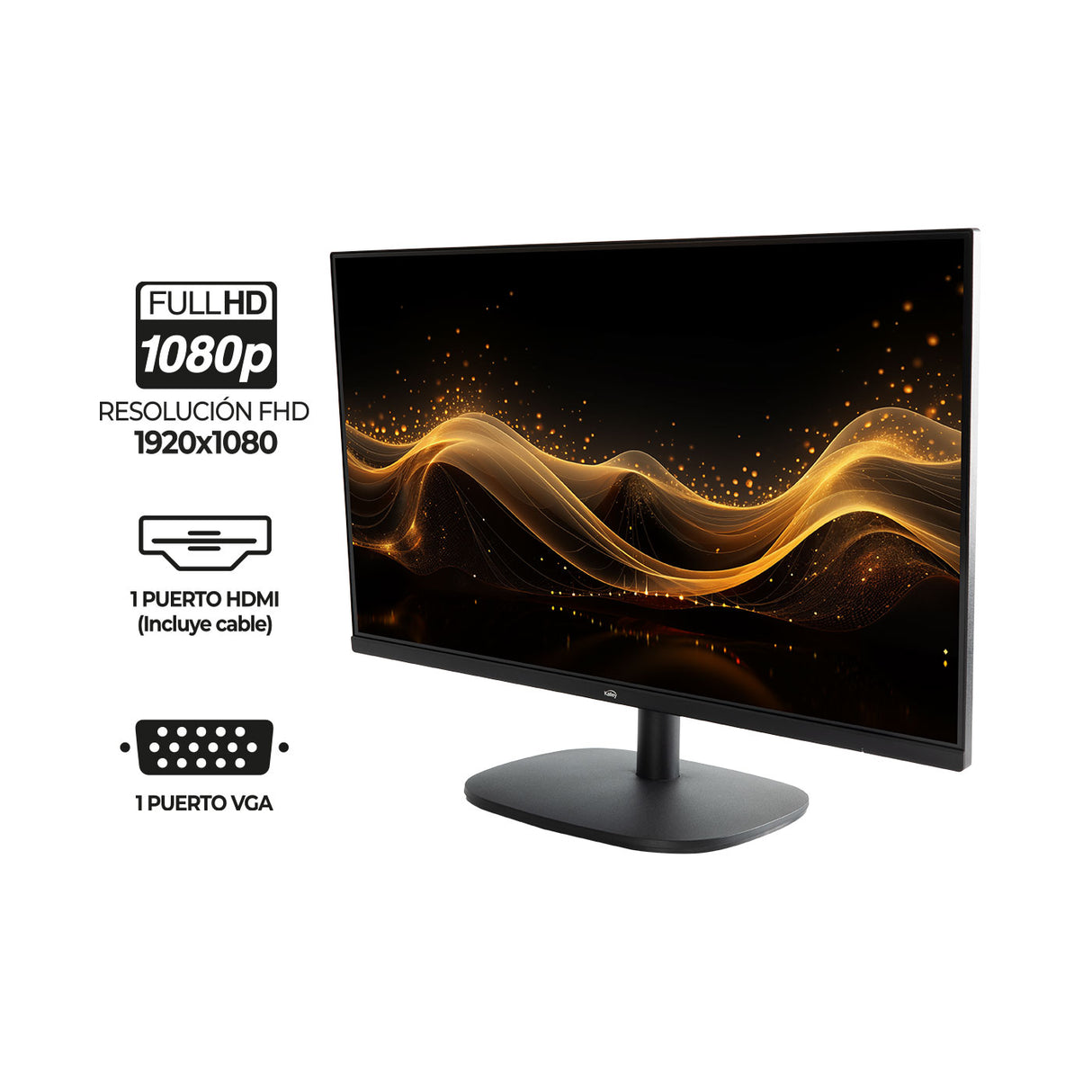 Monitor Kalley Negro Full HD 27 Pulgadas LED IPS 120 Hz y Antirreflejo - MONITORES | Bylmo