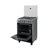 Estufa Challenger Cucina Negro 60x93cm de Gas Natural con Cuatro Quemadores - ESTUFAS | Bylmo