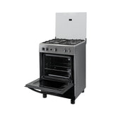Estufa Challenger Cucina Negro 60x93cm de Gas Propano con Cuatro Quemadores - ESTUFAS | Bylmo